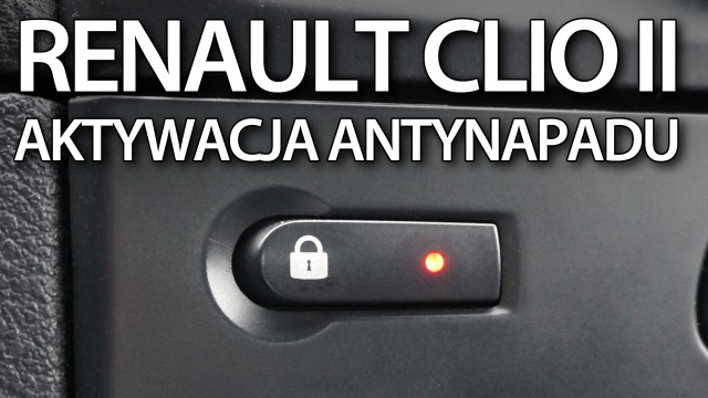 Automatyczne zamykanie centralnego zamka Renault Clio II