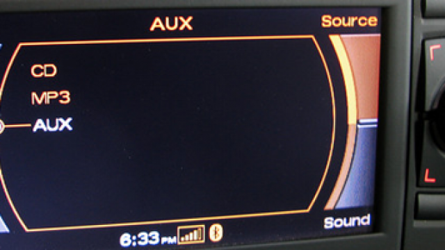 Audi RNS-E aktywacja AUX-IN