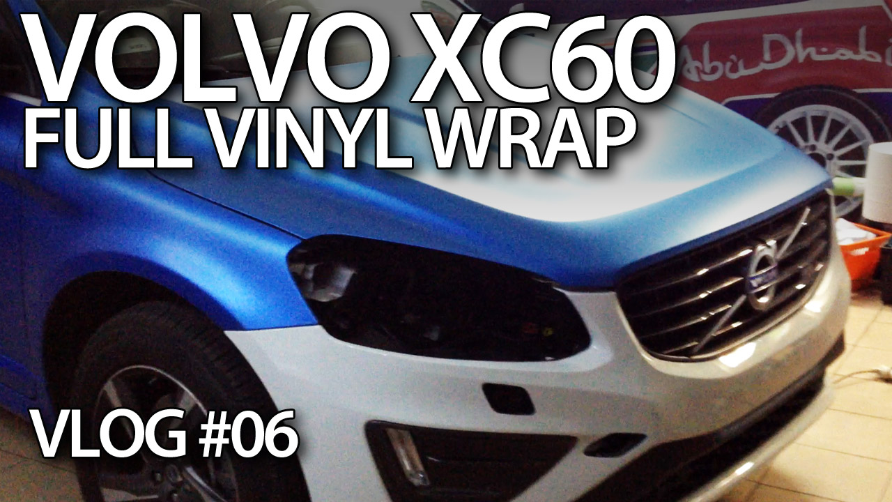Volvo XC60 oklejanie folią całego auta